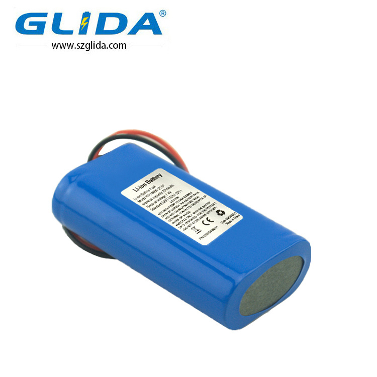 Rechargeable li-ion Cell 7.4v battery pack 2600mah 2S1P China Manufacturer